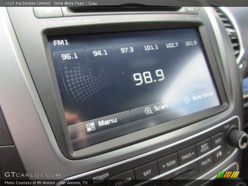 Snow White Pearl / Gray 2015 Kia Sorento Limited