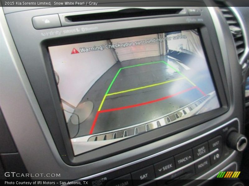 Snow White Pearl / Gray 2015 Kia Sorento Limited
