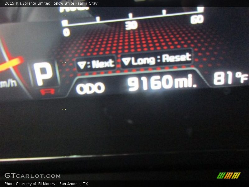 Snow White Pearl / Gray 2015 Kia Sorento Limited