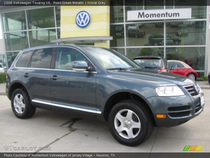 Reed Green Metallic / Kristal Grey 2006 Volkswagen Touareg V6