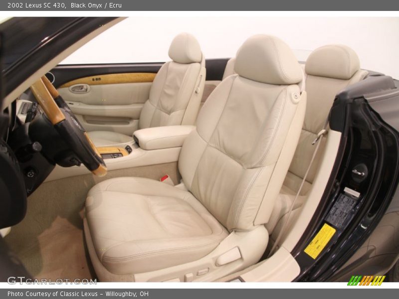 Front Seat of 2002 SC 430