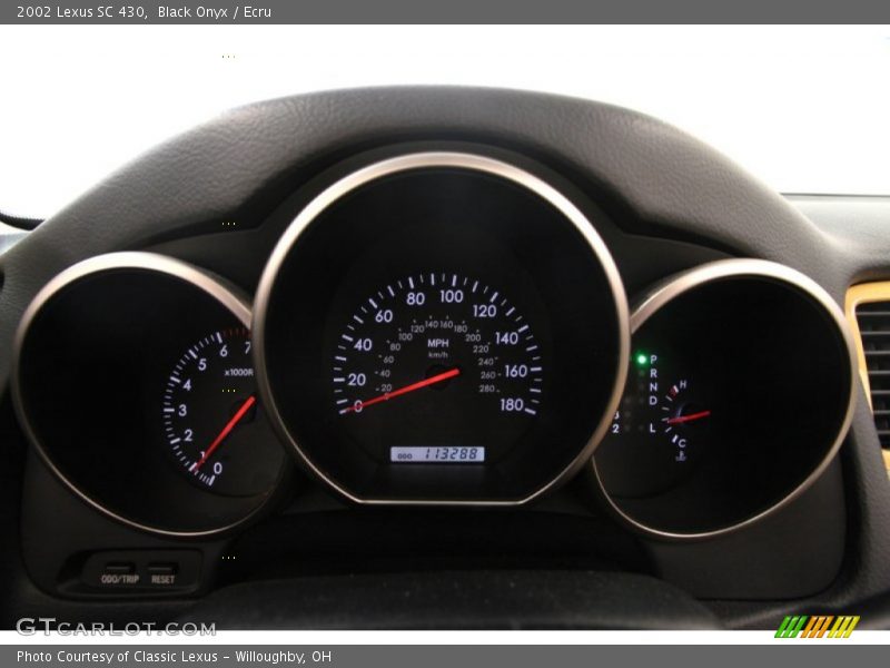  2002 SC 430 430 Gauges