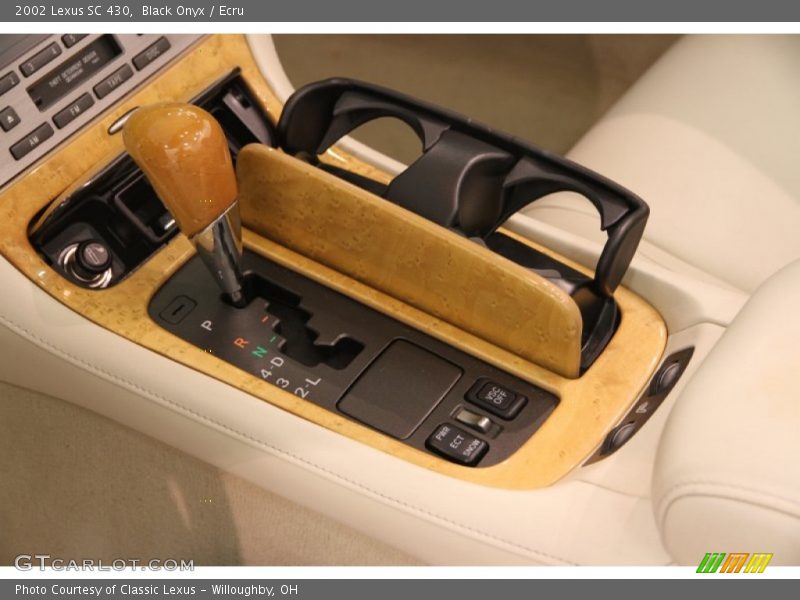 Black Onyx / Ecru 2002 Lexus SC 430
