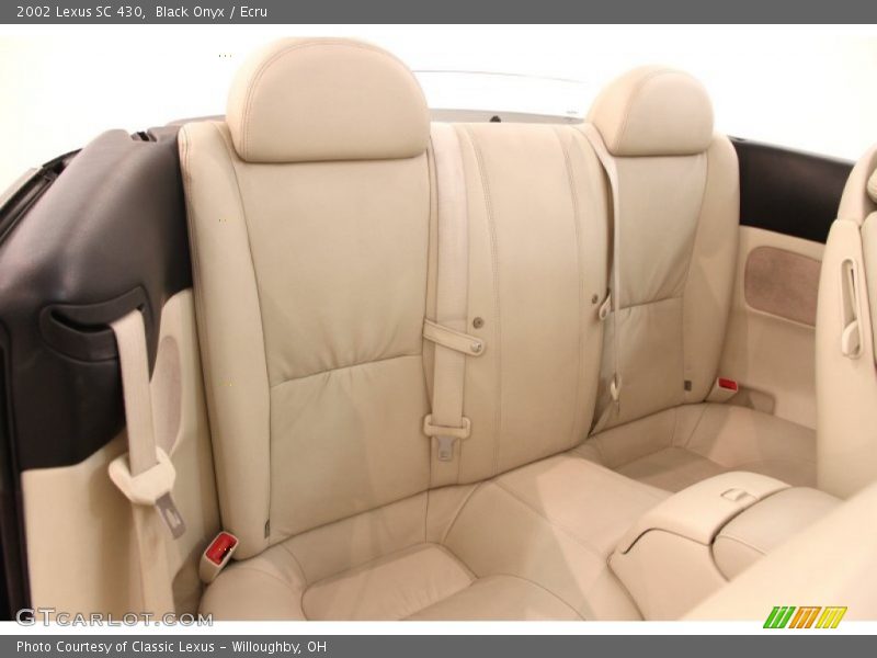 Black Onyx / Ecru 2002 Lexus SC 430