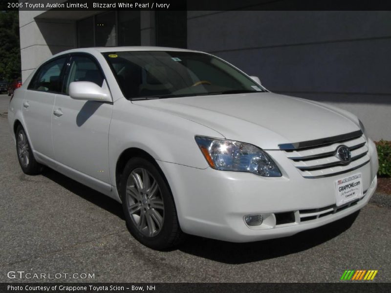 Blizzard White Pearl / Ivory 2006 Toyota Avalon Limited