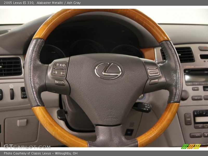 Alabaster Metallic / Ash Gray 2005 Lexus ES 330