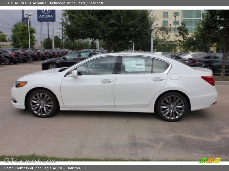 Bellanova White Pearl / Seacoast 2016 Acura RLX Advance