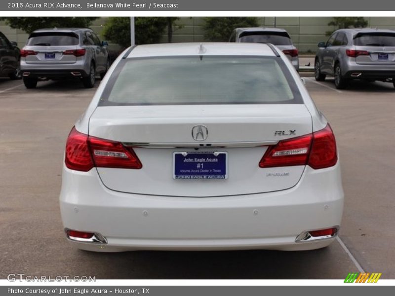 Bellanova White Pearl / Seacoast 2016 Acura RLX Advance