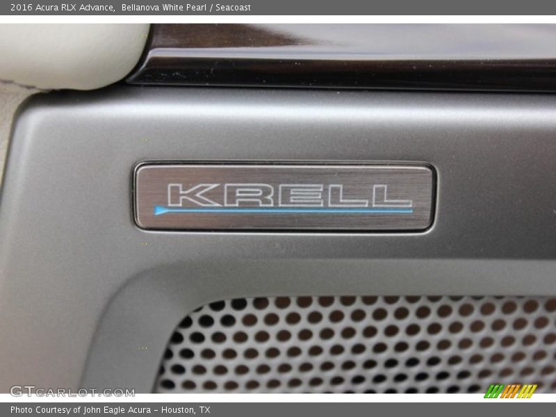 Audio System of 2016 RLX Advance