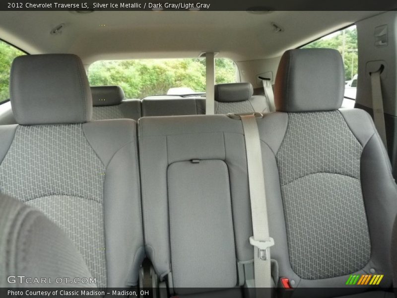 Silver Ice Metallic / Dark Gray/Light Gray 2012 Chevrolet Traverse LS