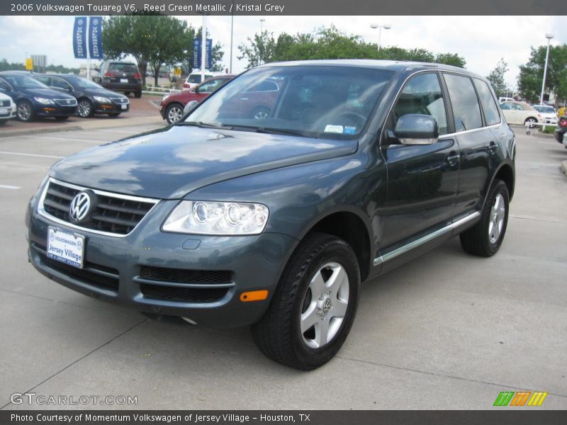 Reed Green Metallic / Kristal Grey 2006 Volkswagen Touareg V6