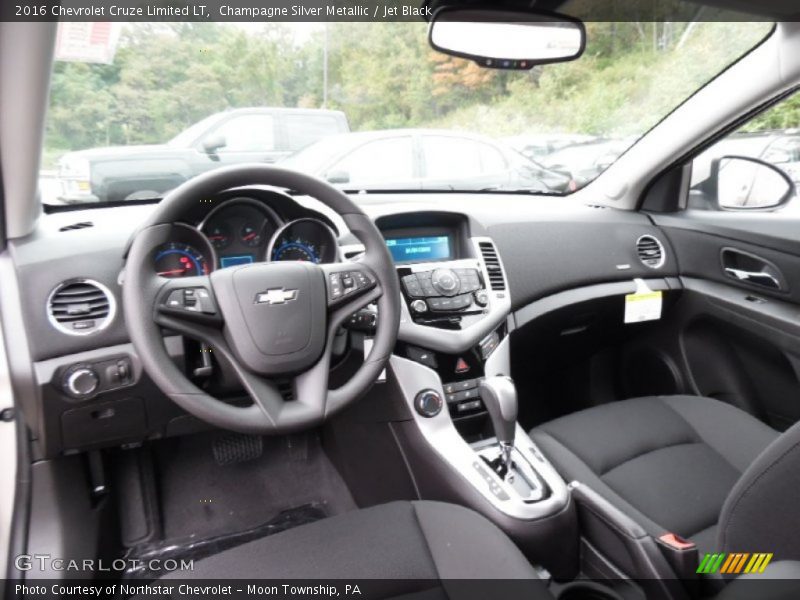 Champagne Silver Metallic / Jet Black 2016 Chevrolet Cruze Limited LT