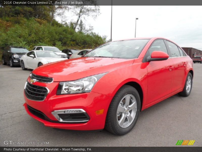Red Hot / Jet Black 2016 Chevrolet Cruze Limited LT