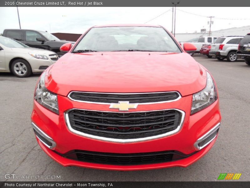 Red Hot / Jet Black 2016 Chevrolet Cruze Limited LT