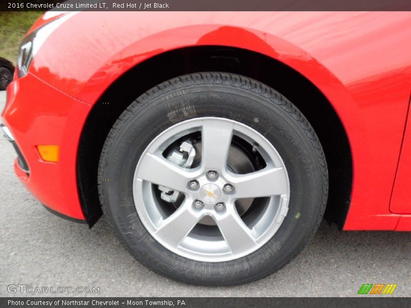 Red Hot / Jet Black 2016 Chevrolet Cruze Limited LT