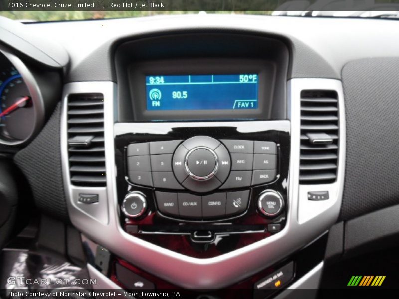 Red Hot / Jet Black 2016 Chevrolet Cruze Limited LT