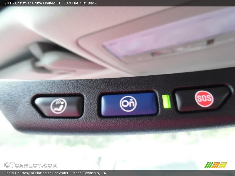 Red Hot / Jet Black 2016 Chevrolet Cruze Limited LT