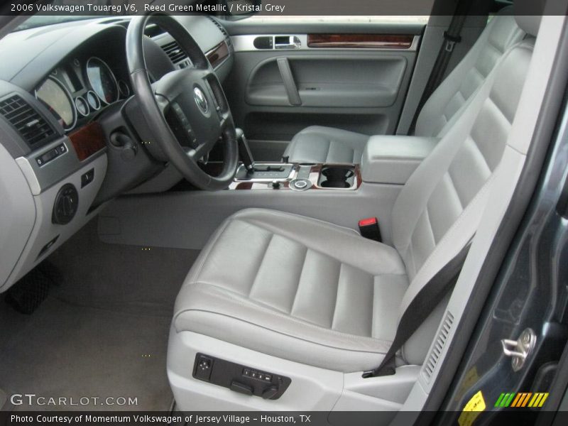 Reed Green Metallic / Kristal Grey 2006 Volkswagen Touareg V6