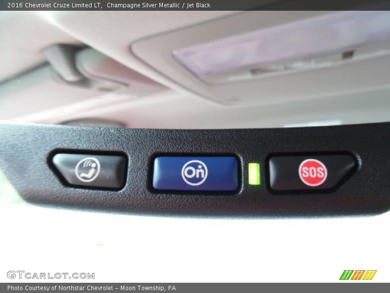 Champagne Silver Metallic / Jet Black 2016 Chevrolet Cruze Limited LT