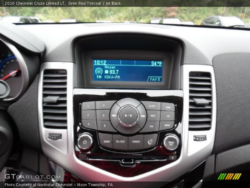 Siren Red Tintcoat / Jet Black 2016 Chevrolet Cruze Limited LT