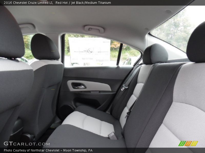 Red Hot / Jet Black/Medium Titanium 2016 Chevrolet Cruze Limited LS