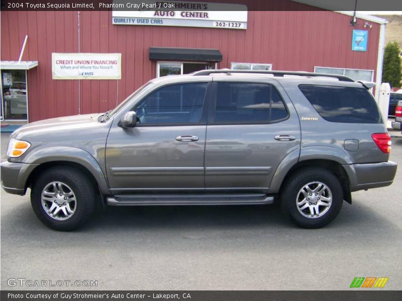 Phantom Gray Pearl / Oak 2004 Toyota Sequoia Limited