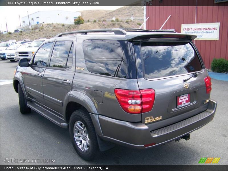 Phantom Gray Pearl / Oak 2004 Toyota Sequoia Limited