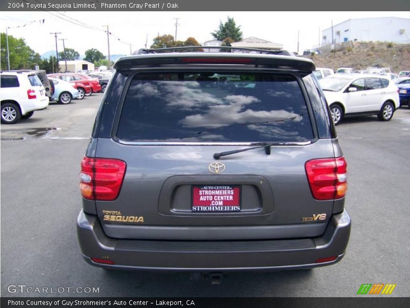 Phantom Gray Pearl / Oak 2004 Toyota Sequoia Limited