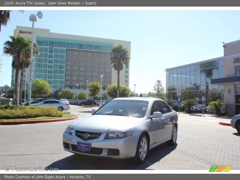 Satin Silver Metallic / Quartz 2005 Acura TSX Sedan