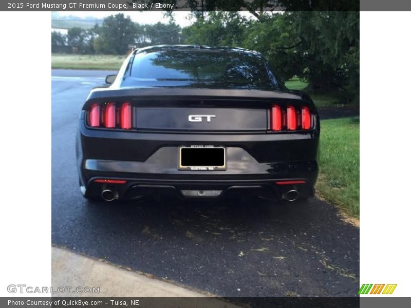Black / Ebony 2015 Ford Mustang GT Premium Coupe