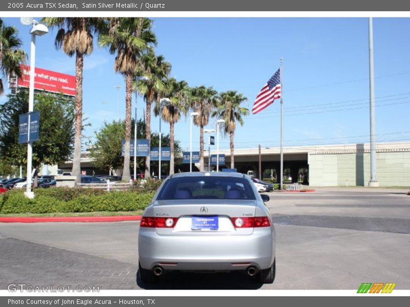 Satin Silver Metallic / Quartz 2005 Acura TSX Sedan