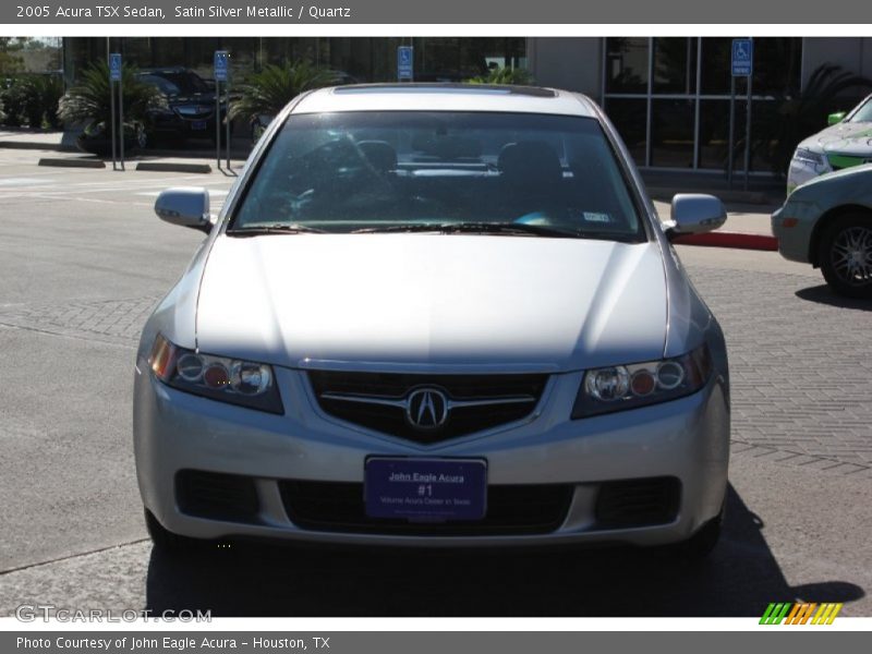 Satin Silver Metallic / Quartz 2005 Acura TSX Sedan