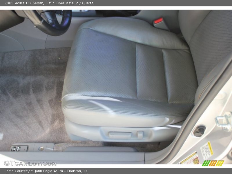 Satin Silver Metallic / Quartz 2005 Acura TSX Sedan