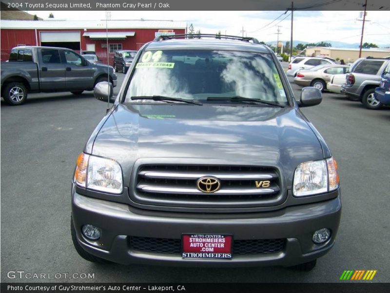 Phantom Gray Pearl / Oak 2004 Toyota Sequoia Limited