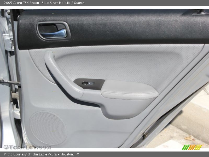 Satin Silver Metallic / Quartz 2005 Acura TSX Sedan