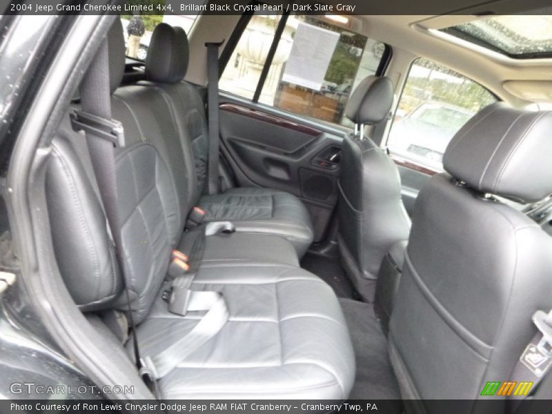 Brillant Black Crystal Pearl / Dark Slate Gray 2004 Jeep Grand Cherokee Limited 4x4