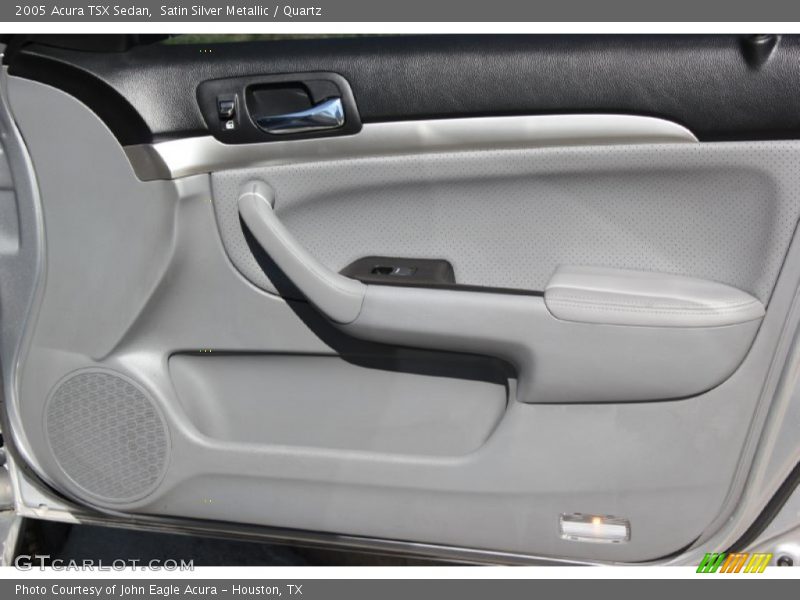 Satin Silver Metallic / Quartz 2005 Acura TSX Sedan