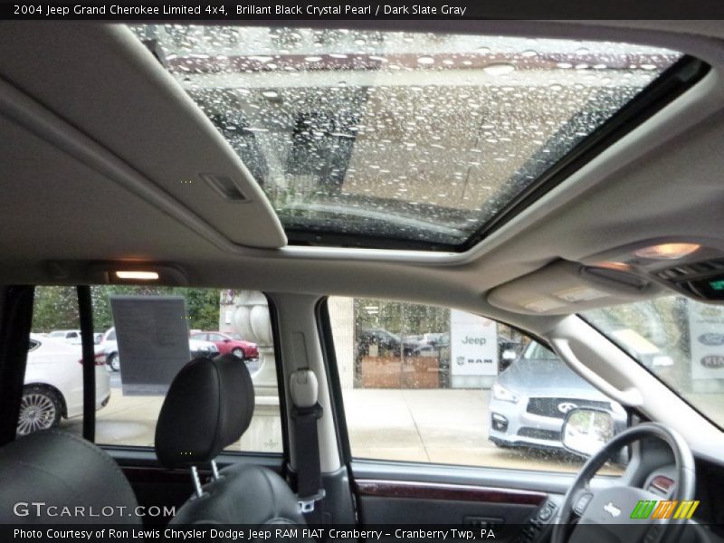 Brillant Black Crystal Pearl / Dark Slate Gray 2004 Jeep Grand Cherokee Limited 4x4