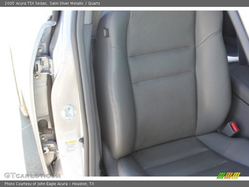 Satin Silver Metallic / Quartz 2005 Acura TSX Sedan