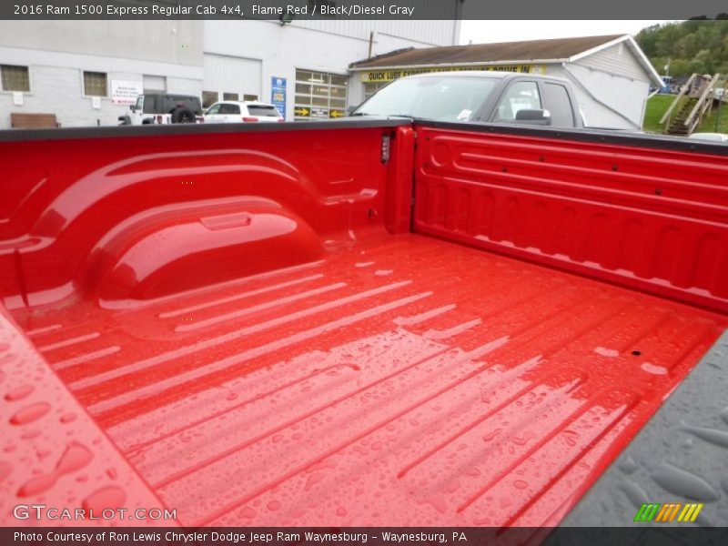 Flame Red / Black/Diesel Gray 2016 Ram 1500 Express Regular Cab 4x4