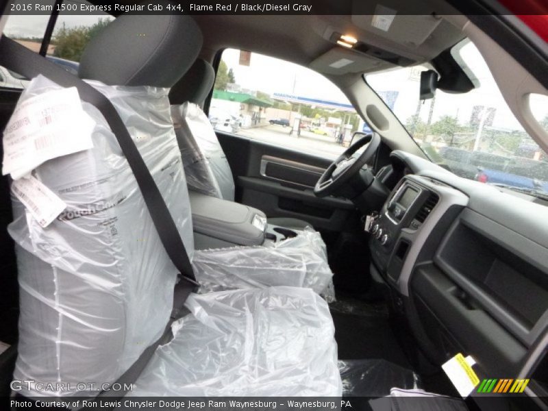 Flame Red / Black/Diesel Gray 2016 Ram 1500 Express Regular Cab 4x4