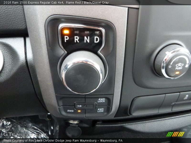 Flame Red / Black/Diesel Gray 2016 Ram 1500 Express Regular Cab 4x4