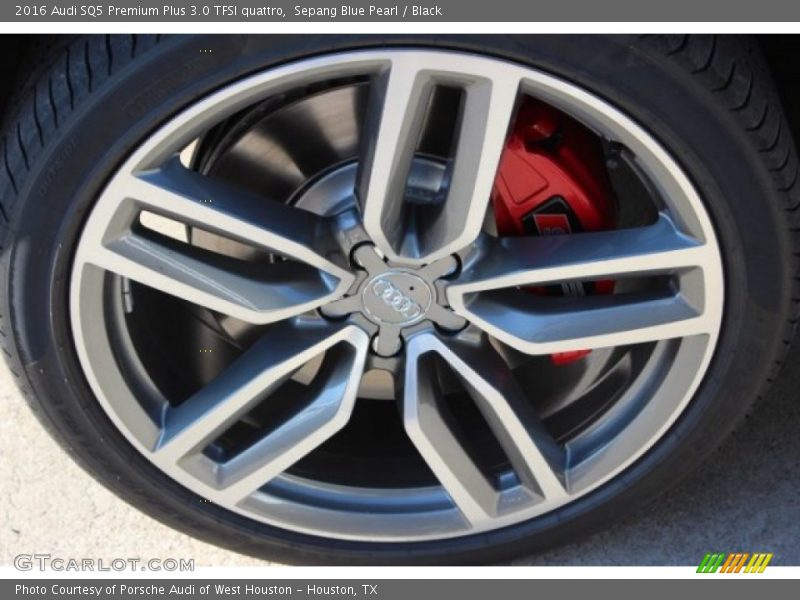 Sepang Blue Pearl / Black 2016 Audi SQ5 Premium Plus 3.0 TFSI quattro