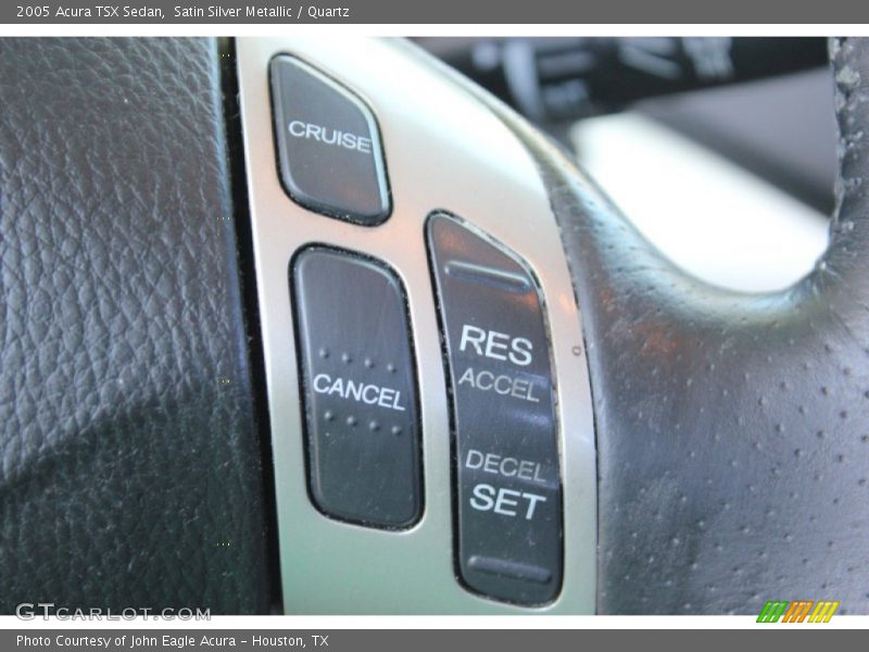 Satin Silver Metallic / Quartz 2005 Acura TSX Sedan