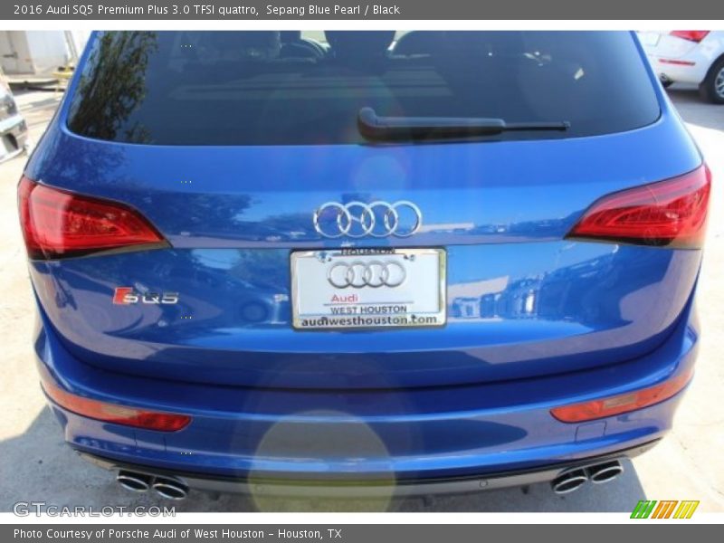 Sepang Blue Pearl / Black 2016 Audi SQ5 Premium Plus 3.0 TFSI quattro