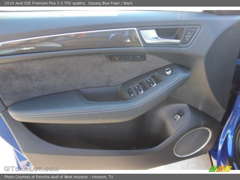 Sepang Blue Pearl / Black 2016 Audi SQ5 Premium Plus 3.0 TFSI quattro