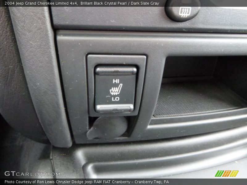 Brillant Black Crystal Pearl / Dark Slate Gray 2004 Jeep Grand Cherokee Limited 4x4