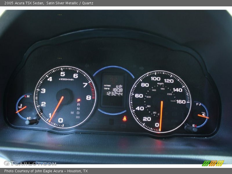 Satin Silver Metallic / Quartz 2005 Acura TSX Sedan