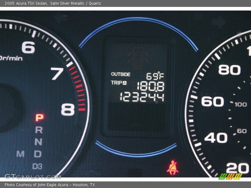 Satin Silver Metallic / Quartz 2005 Acura TSX Sedan