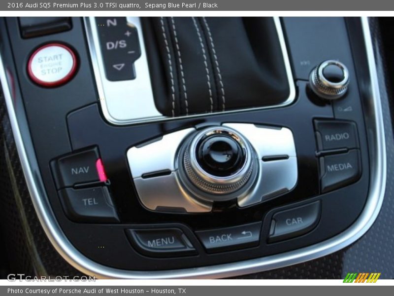 Sepang Blue Pearl / Black 2016 Audi SQ5 Premium Plus 3.0 TFSI quattro